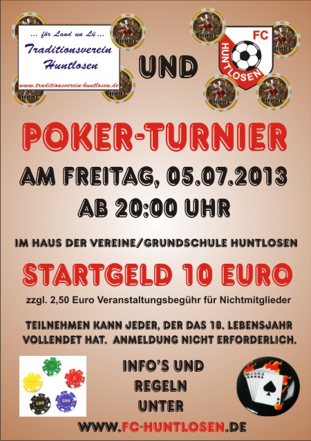 20130705 Plakat Pokerturnier 450