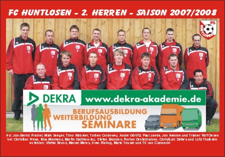 2te herren saison 2007-2008-2 mit bande 450