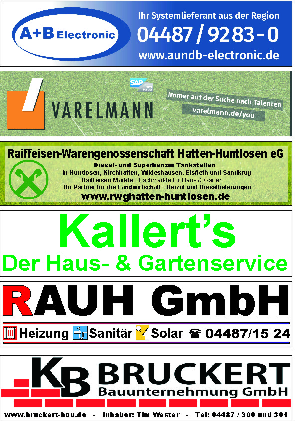 Bandenwerbung Neu